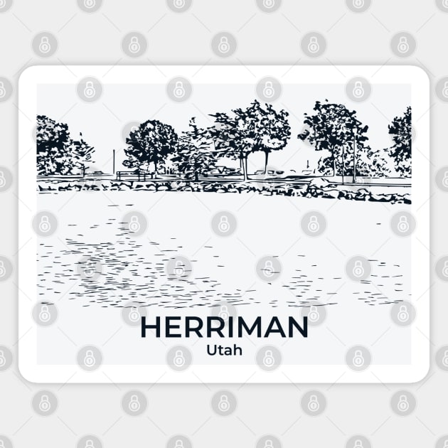 Herriman - Utah Magnet by Lakeric